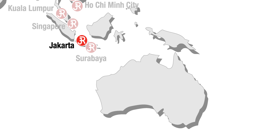Rieckermann Local Map - Jakarta